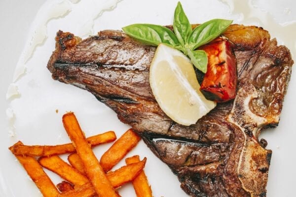 T-bone de novilho