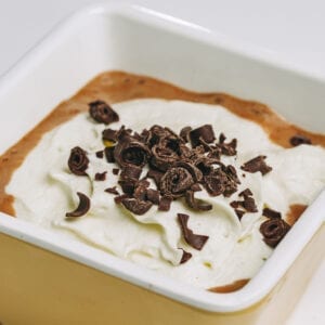 Milk chocolate mousse