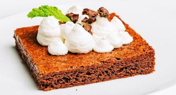 Banana bread and vegan cream cheese